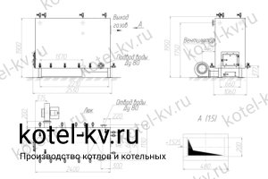 Схема твердотопливного котла