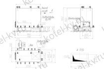 Твердотопливный котел. Чертежи котла.